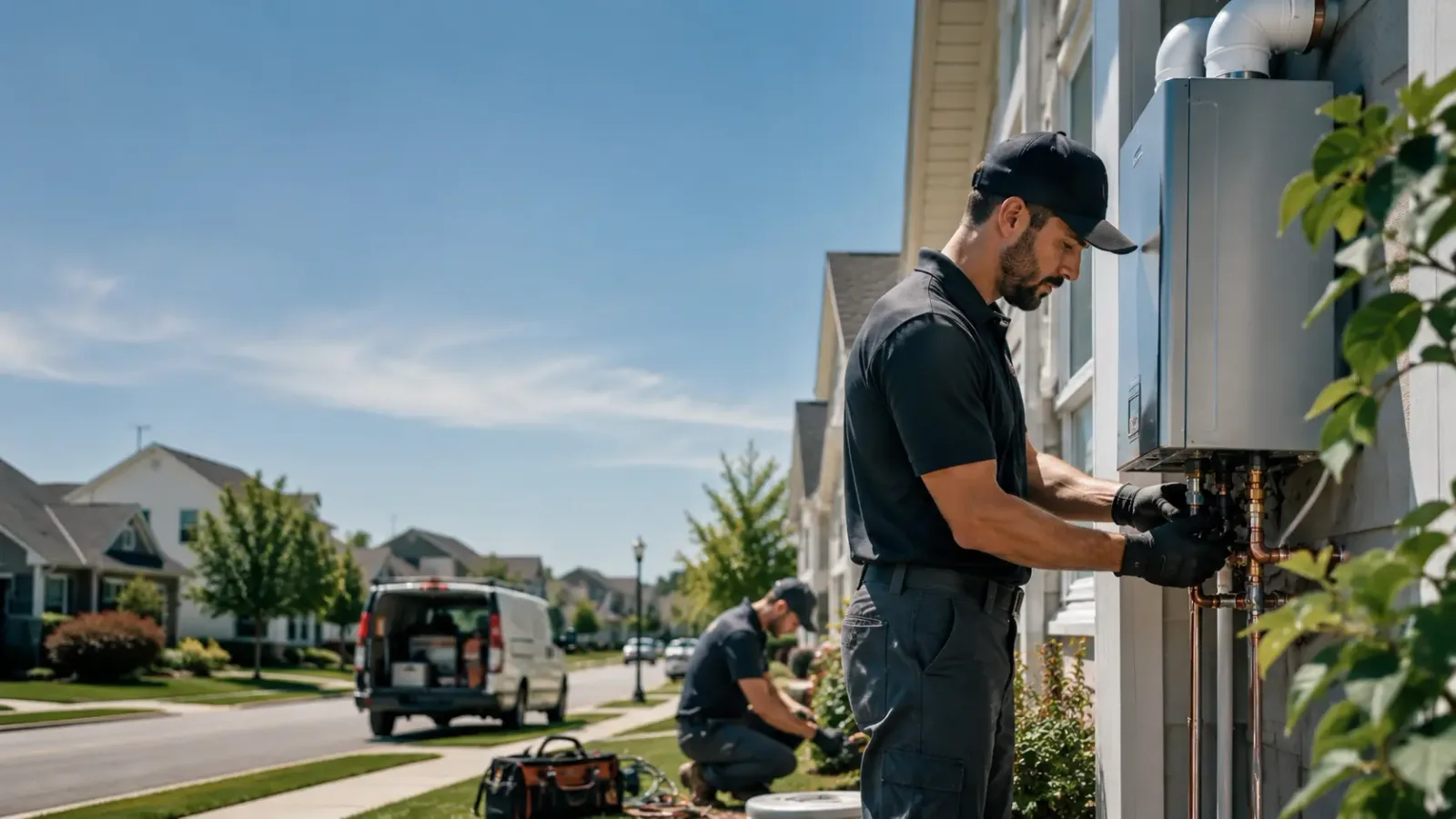 Tankless Water Heater Installation in Reeder, ND